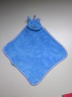 Blauw zacht pluche knuffeldoek konijn "Nijntje" met speenlus, Ophalen of Verzenden, Zo goed als nieuw, Konijn