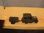Solido militair Willys Jeep US ref 6048, Hobby en Vrije tijd, Modelauto's | 1:43, Ophalen of Verzenden, Zo goed als nieuw, Auto