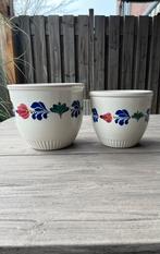 Boerenbont bloempotten, Ophalen of Verzenden