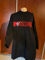 MTV x MOSCHINO sweater/ jurk maat s origineel ZGAN, Zwart, C, Zo goed als nieuw, Knielengte