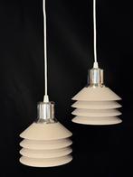 Hanglampen licht taupe Design Light model Siam set van 2, Harry Banninklaan 102, 2652NB, Berkel en Rodenrijs, Verkoop@scandinavischelampen.nl