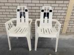 Set van 2! Pierre Paulin design tuinstoelen, Tuin en Terras, Tuinstoelen, Ophalen, Kunststof, Gebruikt, Nvt