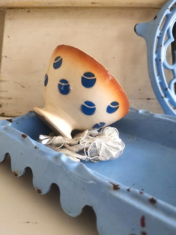 Antieke Franse spoelkom, Antiek en Kunst, Antiek | Keramiek en Aardewerk, Ophalen of Verzenden