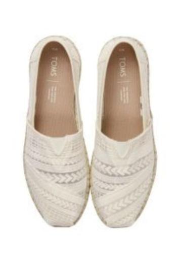 toms alpargatas espadrilles slip ons | 37.5 beschikbaar voor biedingen