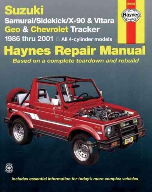 Haynes manual Suzuki samurai 1986 - 2001, Auto diversen, Handleidingen en Instructieboekjes, Verzenden