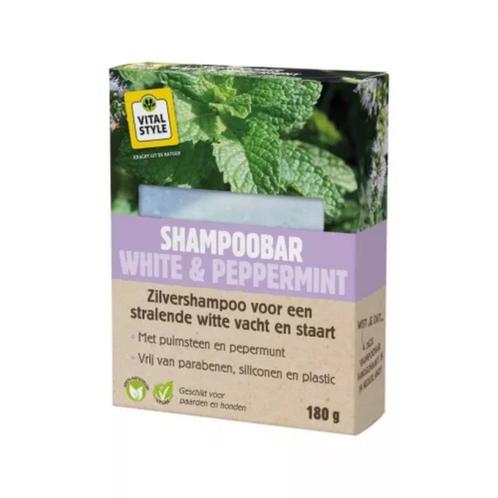 Vitalstyle Shampoobar White & Peppermint, Dieren en Toebehoren, Paarden en Pony's | Verzorgingsproducten, Nieuw, Ophalen of Verzenden