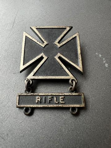 WO2 Amerikaans STERLING Marksman Badge Rifle M1 Garand 1903 beschikbaar voor biedingen