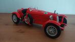 Alfa Romeo 8-C 2300 Monza 1931 Burago 1:18 rood, Hobby en Vrije tijd, Modelauto's | 1:18, Ophalen of Verzenden, Zo goed als nieuw