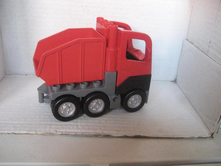 Duplo Kiepauto rood-grijs, Kinderen en Baby's, Speelgoed | Duplo en Lego, Zo goed als nieuw, Duplo, Ophalen of Verzenden