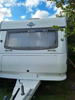 Caravan Hobby Excellent met enkele bedden en nieuwe voortent, Caravans en Kamperen, Caravans, Rondzit, Hobby, Magnetron, 6 tot 7 meter