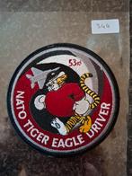 53rd Nato Tiger Eagle Driver Patch, Verzamelen, Ophalen of Verzenden, Nieuw, Patch, Badge of Embleem