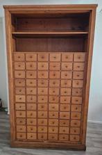 Antieke vintage 66-ladenkast, Huis en Inrichting, Kasten | Ladekasten, Ophalen, Gebruikt, 100 tot 150 cm, 5 laden of meer