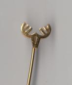 Hert Silhouet Jacht Jager speldje, Verzamelen, Speldjes, Pins en Buttons, Gebruikt, Niet vindbaar, Niet vindbaar, Speldje of Pin