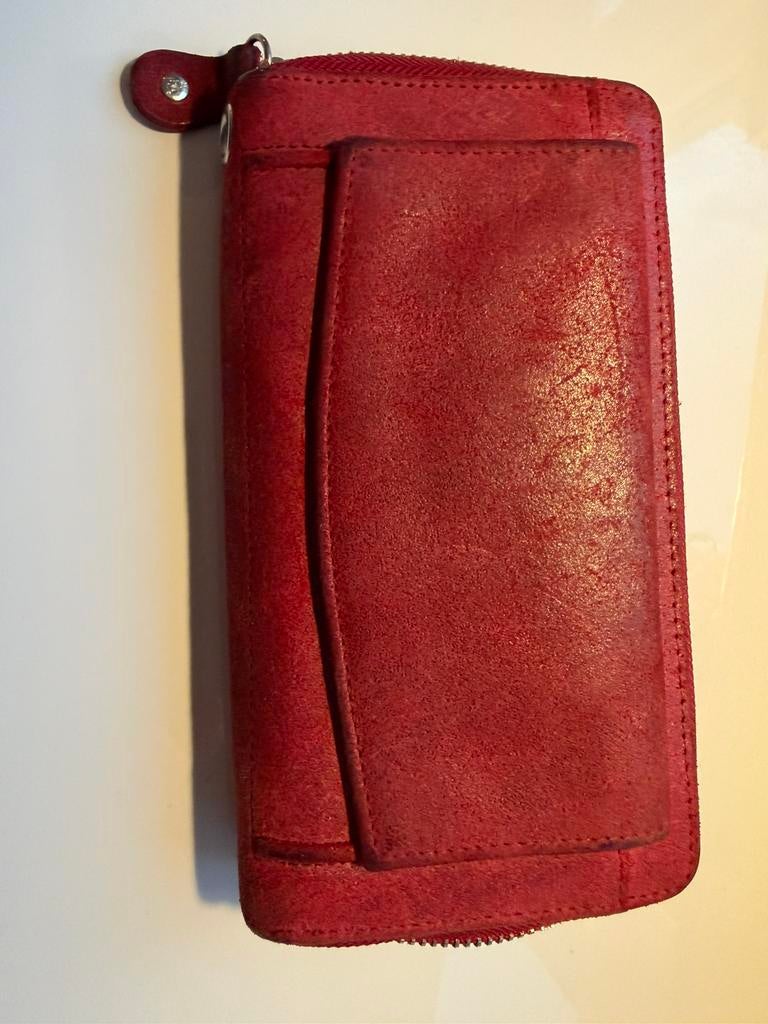 LouLou portemonnee, Overige merken, Gebruikt, Ophalen of Verzenden, Leer