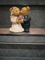 Bruidspaar spaarpot beren, Ophalen of Verzenden, Zo goed als nieuw, Dier