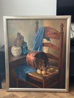 Schilderij Frater Meinulphus - Stilleven met stoel en aardap, Ophalen