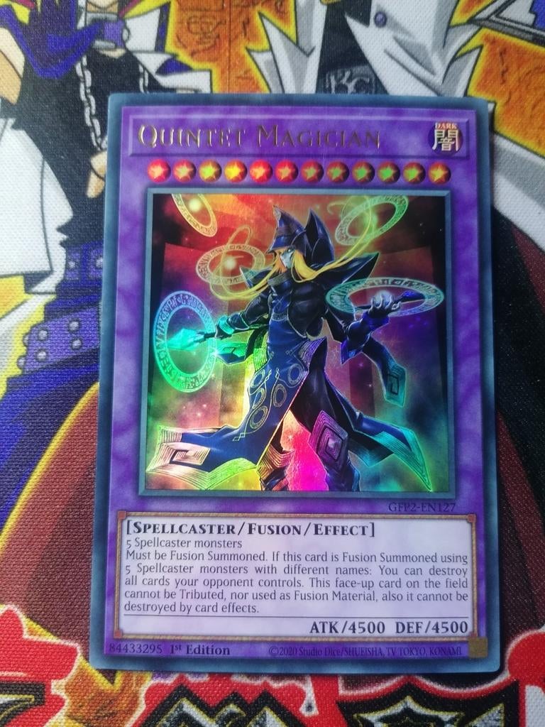 Quintet Magician - Ultra Rare GFP2 - Yu-Gi-Oh, Ophalen of Verzenden, Zo goed als nieuw, Foil