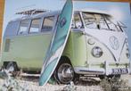 twee keer Volkswagen bus Type 2 - ansichtkaart - nieuw, Verzenden, 1980 tot heden, Ongelopen, Voertuig