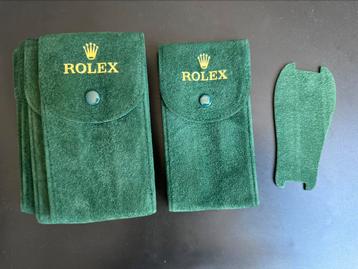 Horloge pouch met opdruk rolex kroon logo beschikbaar voor biedingen