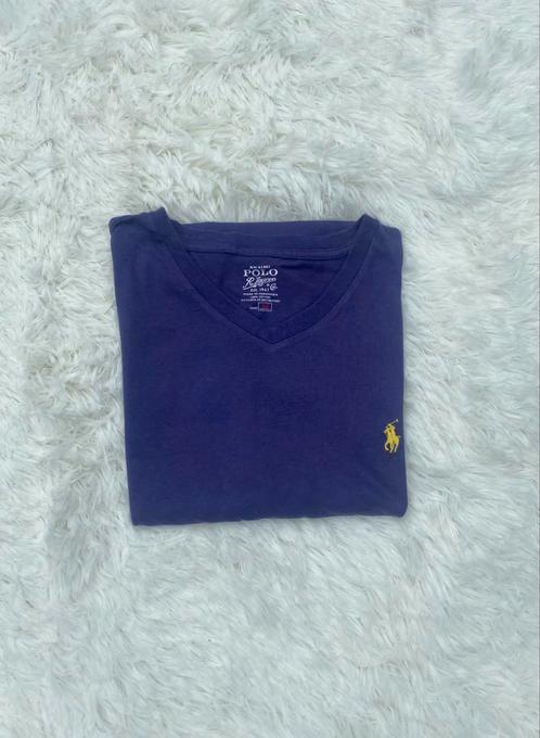 Ralph Lauren Shirt – Paars – Maat M, Kleding | Heren, T-shirts, Zo goed als nieuw, Maat 48/50 (M), Paars, Verzenden