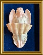 Antiek biscuit porseleinen wijwatervaatje : engel, Antiek en Kunst, Ophalen of Verzenden