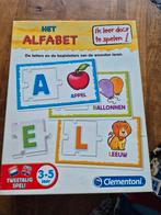 Het alfabet Clemontoni 3-5 jaar Nederlands/Engels, Verzamelen, Speelkaarten, Jokers en Kwartetten, Ophalen of Verzenden, Gebruikt