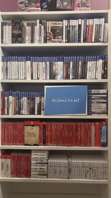 Video game collectie (switch, ps5, ps4, etc) beschikbaar voor biedingen