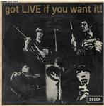 Rolling Stones EP "Got Live if You Want It" [BELGIE], Rock en Metal, EP, Gebruikt, 7 inch