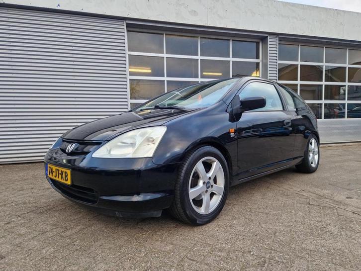 Honda Civic 1.4i S BENZINE / LPG, Auto's, Honda, Te koop, Civic, ABS, Airbags, Elektrische ramen, Metallic lak, Radio, Startonderbreker