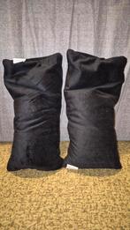Zwarte sierkussens - set van 2, Ophalen, Gebruikt, Zwart, Vierkant
