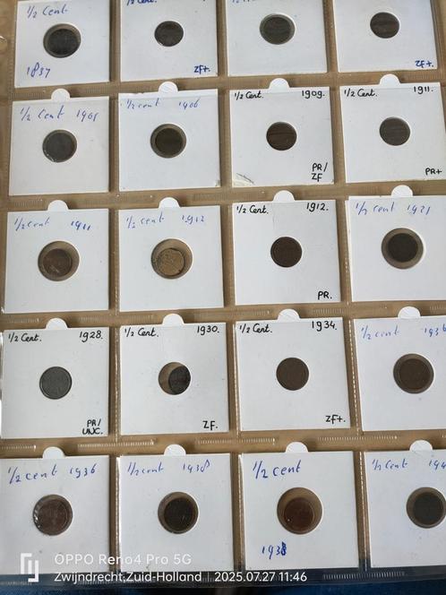 Oude centen, Postzegels en Munten, Munten | Nederland, 1 cent, Ophalen of Verzenden