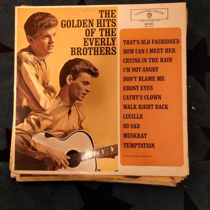 The Golden Hits of the Everly Brothers LP, Cd's en Dvd's, Vinyl | Pop, Gebruikt, Voor 1960, 12 inch, Ophalen of Verzenden