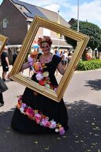 Bloemenjurk XXL handgemaakt voor optocht/carnaval, Ophalen, Carnaval, Maat 46/48 (XL) of groter, Kleding