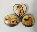 3x (pillen) doosje met engeltje [1714-C], Antiek en Kunst, Ophalen