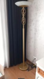 Mooie Hoge Halogeen Vloerlamp in Perfecte Staat met dimmer, Ophalen, Zo goed als nieuw, Glas, 150 tot 200 cm