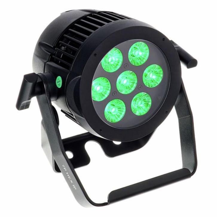 ADJ HEX 7 IP | Led par, Muziek en Instrumenten, Licht en Laser, Zo goed als nieuw, Licht, Geluidgestuurd, Kleur, Stroboscoopeffect
