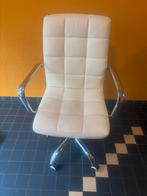 Stijlvolle Crème Bureaustoel - Zo Goed Als Nieuw, Huis en Inrichting, Beige, Ophalen of Verzenden, Zo goed als nieuw, Bureaustoel