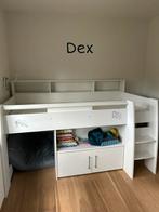 Gratis af te halen - Half hoogslaper, Kinderen en Baby's, Kinderkamer | Stapelbedden en Hoogslapers, Ophalen, Gebruikt, Halfhoogslaper