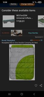 Readybed 2 pers met deken en kussen dik luchtbed nieuw, Caravans en Kamperen, Luchtbedden, Ophalen, Nieuw