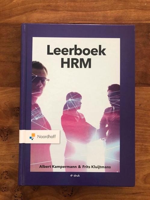 Leerboek HRM van Frits Kluijtmans (hard cover) 4e druk, Boeken, Studieboeken en Cursussen, Zo goed als nieuw, HBO, Ophalen of Verzenden