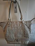 Grijze leren tas v Manfield, Sieraden, Tassen en Uiterlijk, Tassen | Damestassen, Ophalen of Verzenden, Zo goed als nieuw, Grijs