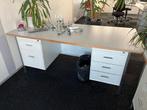 Vintage bureau met lades - MOET SNEL WEG!, Ophalen, Gebruikt, Bureau