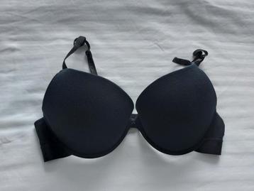 Zwarte katoenen push-up bh H&M maat 75B beschikbaar voor biedingen