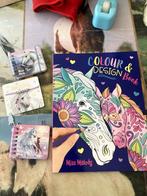 Miss Melody pony kleurboek en notitieboekjes, Verzenden, Nieuw, Miss melody
