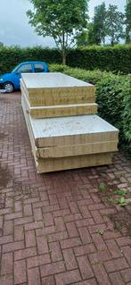 Sandwichpanelen rockwol brandwerend 150, Doe-het-zelf en Verbouw, Isolatie en Afdichting, Ophalen, Zo goed als nieuw, Steenwol