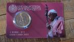 Vaticaanstad 2023 Coincard €2, Ophalen of Verzenden, Vaticaanstad, 1 euro, Losse munt
