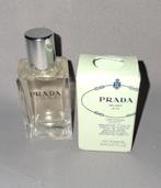 Mooie parfum mini - Prada infusion + doosje, Ophalen of Verzenden, Zo goed als nieuw, Miniatuur, Gevuld