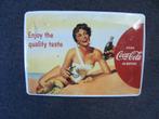 Coca Cola Retro reclame bord, Verzamelen, Merken en Reclamevoorwerpen, Reclamebord, Ophalen of Verzenden