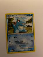 Totodile, Hobby en Vrije tijd, Ophalen of Verzenden, Nieuw, Losse kaart, Foil