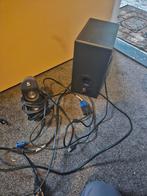 Speakerset met Subwoofer - Apart te gebruiken, Overige merken, Gebruikt, Ophalen of Verzenden, Complete surroundset
